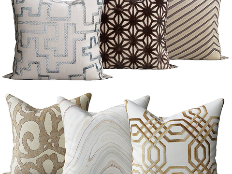 Printed Pillow Square Pillow Sofa Pillow