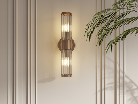 French Affordable Luxury Style Wall Lamp