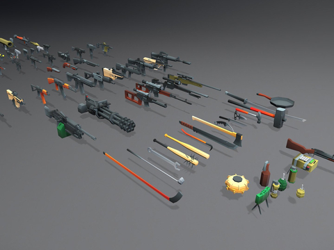 Firearms Weapon Pack