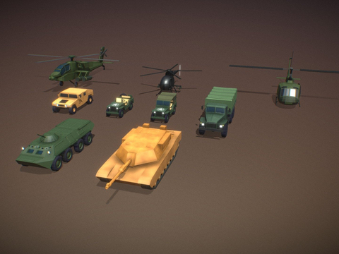 Military vehicle package