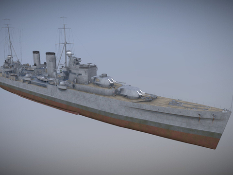 ship cruiser warship