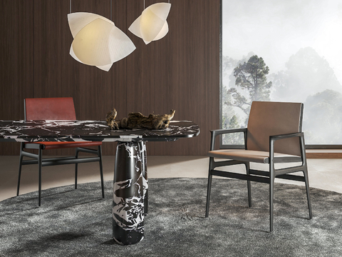 Modern Dining Table and Chair