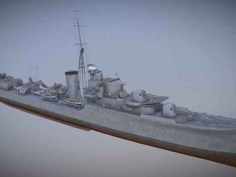 ship cruiser warship