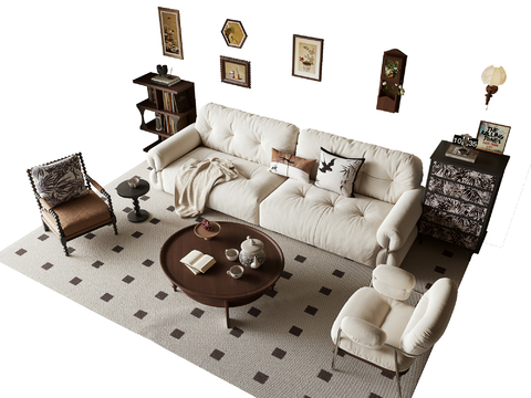 French Sectional Sofa