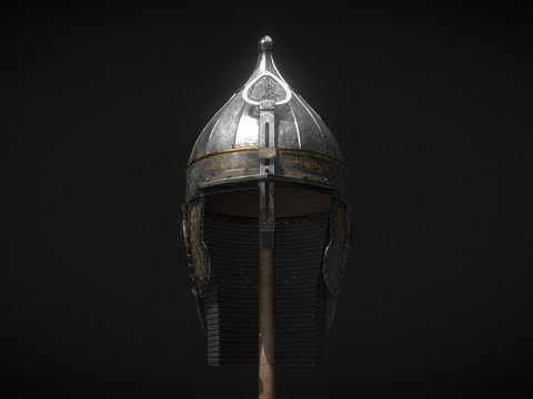 Clean Islamic Helmet Steel Helmet