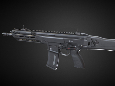 Hk433 assault rifle firearms