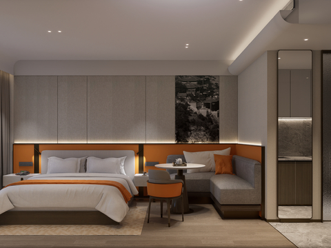 Modern Hotel Rooms