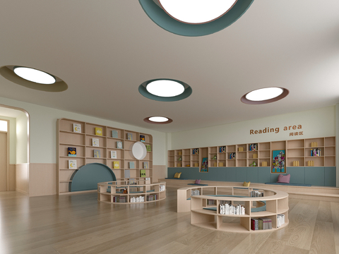 Modern Kindergarten Classroom