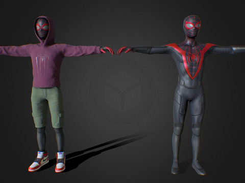 Spiderman game characters