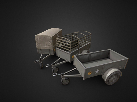 Bantam T6 Trailer Trolley