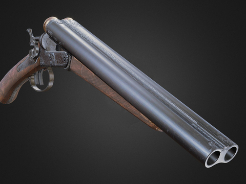 double barrel shotgun firearm