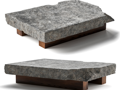 Stone tea table