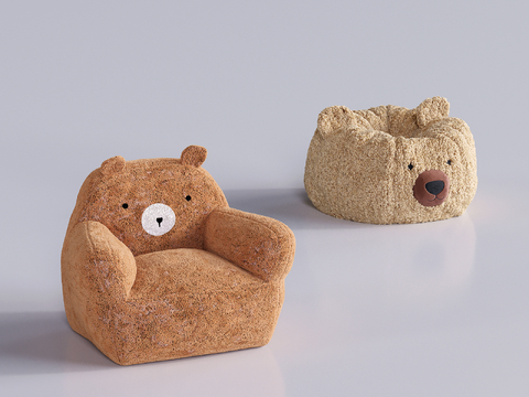 Modern Beanbag Teddy Bear Sofa Chair