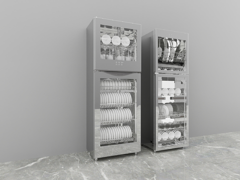 Modern minimalist disinfection cabinet