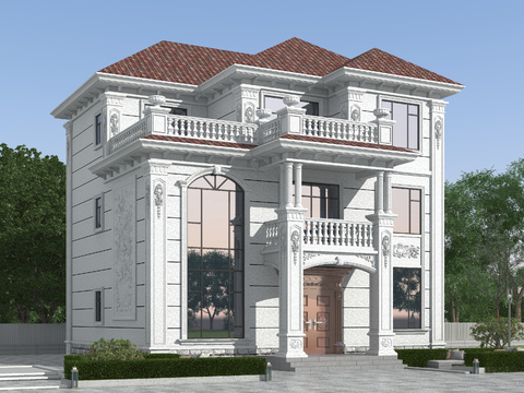 European-style single-family villa