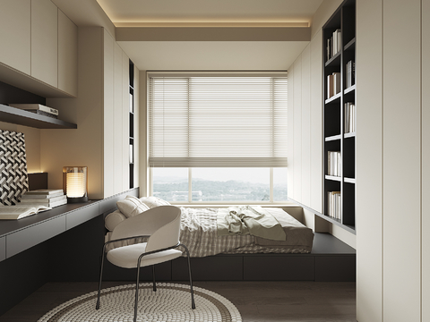 Modern Tatami Bedroom