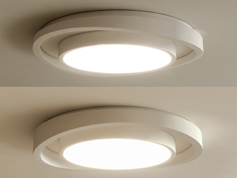 Simple creative Cream Style ceiling lamp