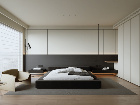 Modern Minimalist Bedroom