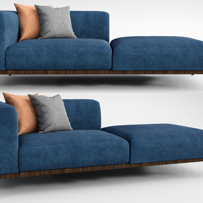 Nordic Fabric Chaise