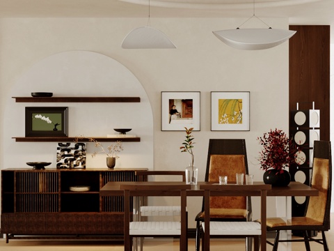 Mid-century Style DiningRoom