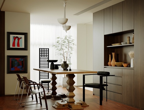 Mid-century Style DiningRoom