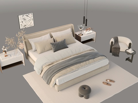 Modern Double Bed