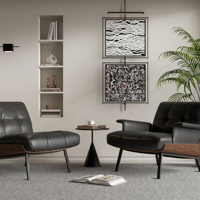 Minotti lounge chair