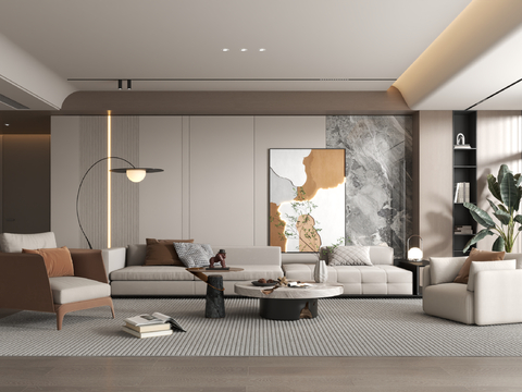 Modern Living Room Living Room Sofa Coffee Table Combination Simple Living Room Modern Simple Living Room