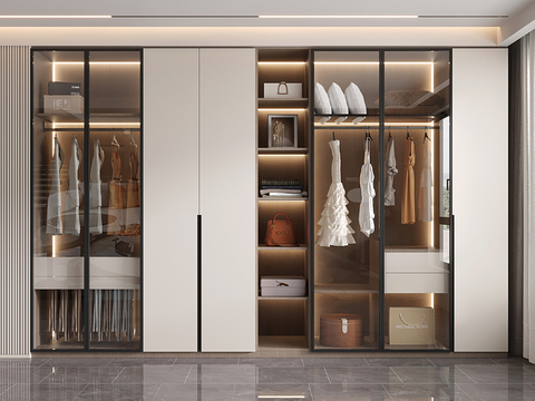 Modern wardrobe