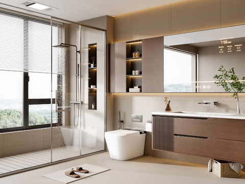 Mid-century Style toilet