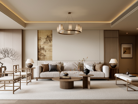 New Chinese Living Room