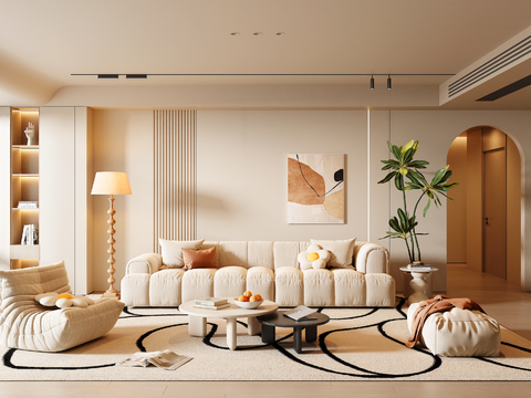 Cream Style living room