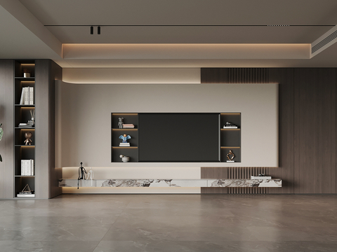 Modern Italian TV Wall