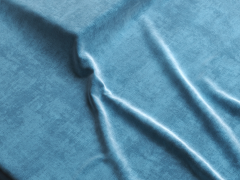 Blue Cotton Linen Cotton Cloth