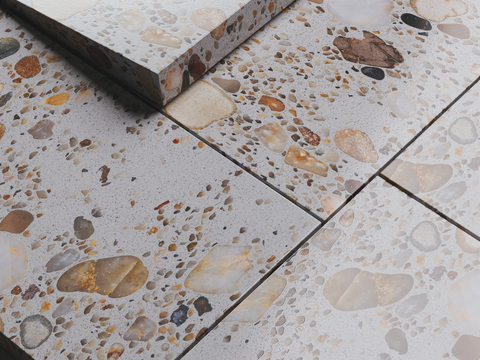 terrazzo tile tile washed stone