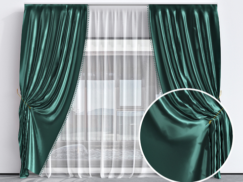 Curtain Fabric Silk