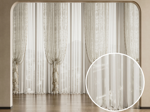 curtain gauze curtain