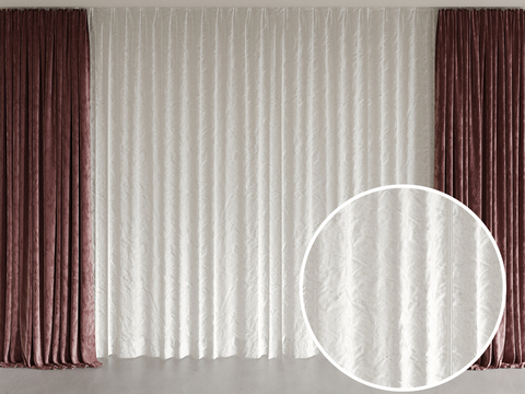 curtain gauze curtain