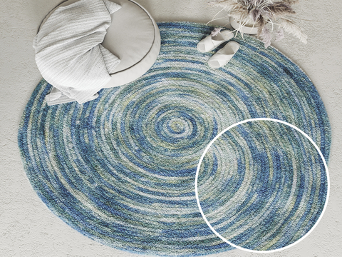 Round carpet