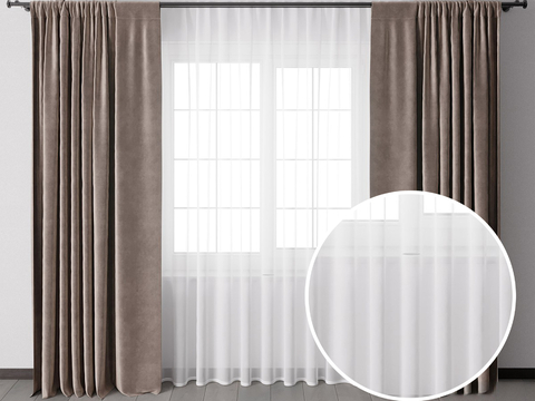 curtain gauze curtain