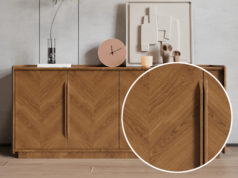 cabinet matte wood grain