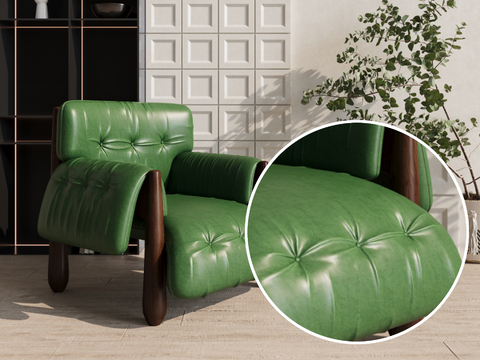 green sofa leather faux leather