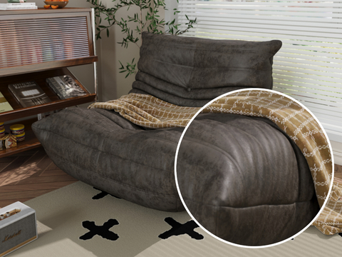 Sofa leather cowhide