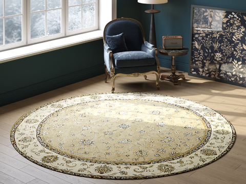 Round pattern carpet 2025 version VR