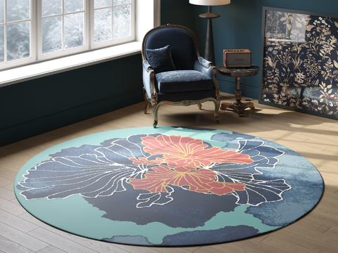 Round pattern carpet 2025 version VR