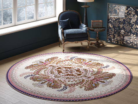 Round pattern carpet 2025 version VR