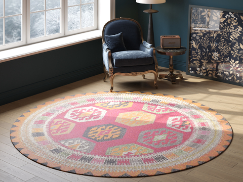 Round pattern carpet 2025 version VR