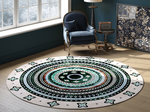 Round pattern carpet 2025 version VR