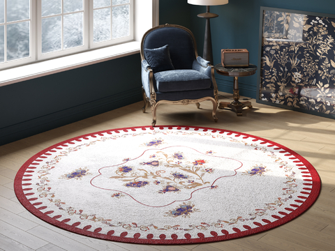 Round pattern carpet 2025 version VR