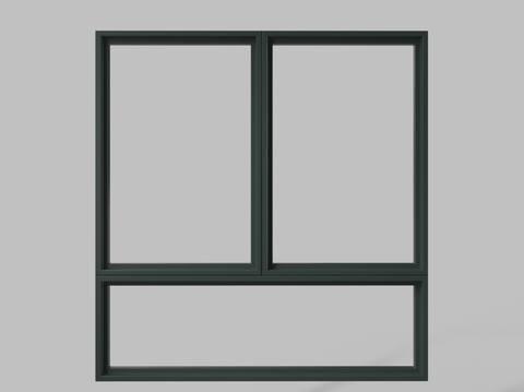 Aluminum alloy window